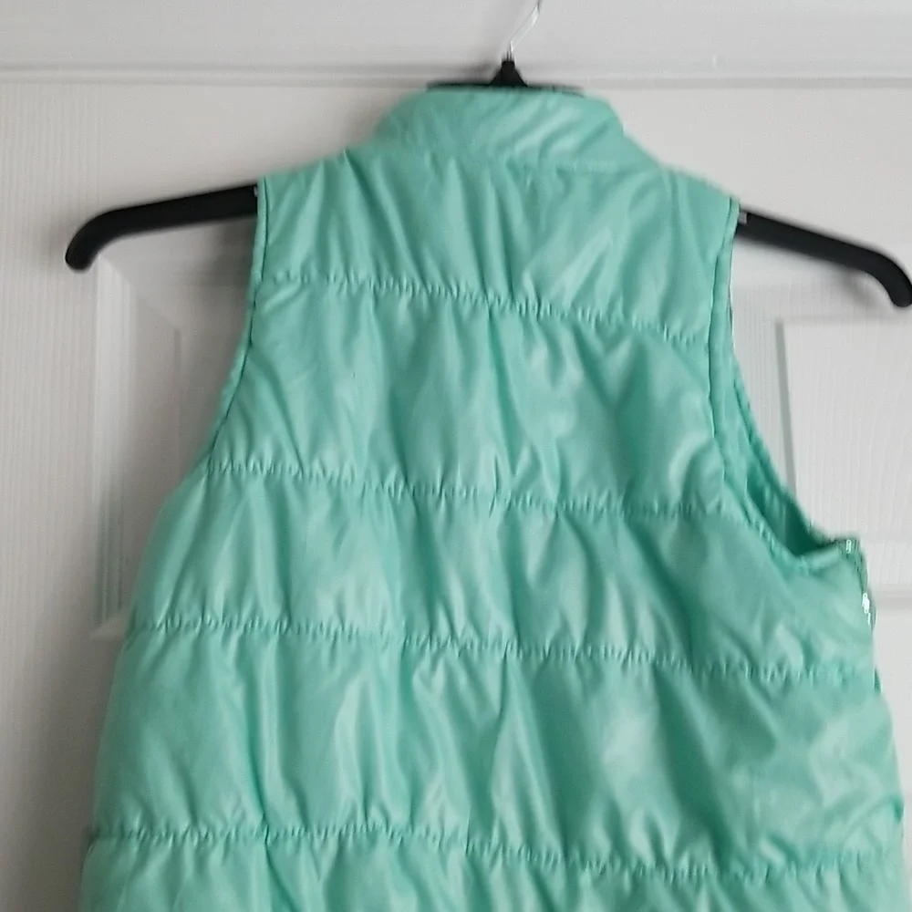 Faded Glory Girl's Full-Zip Puffer Vest